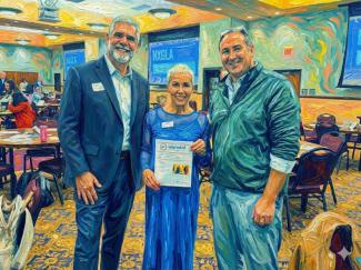 3 school leaders launching first edition of a journal 